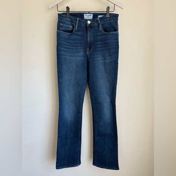 FRAME Le Mini Boot Jeans - Size 27 - Picture 1 of 12